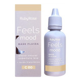 Base De Maquillaje Fluida Feels Mood Ruby Rose, Hb901, Immediate Color C00