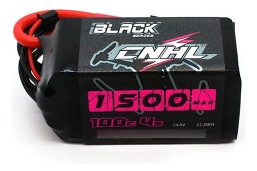 Bateria Cnhl  Lipo Black 1500mah 14.8v 4s 100c Xt60