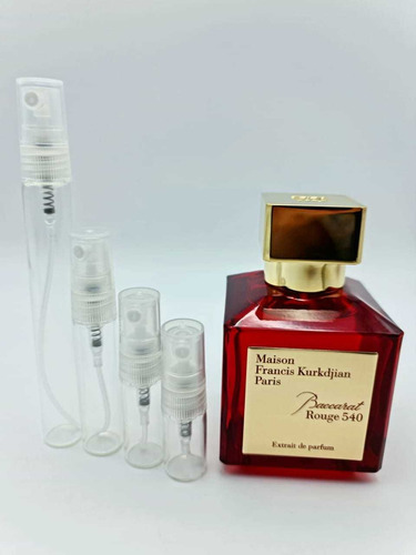 3 Ml En Decant De Baccarat Rouge 540 Extrait F. Kurkdjian