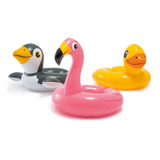 Set 3 Salvavidas Infantil Intex Flamingo, Pato, Pingüino