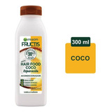 Acondicionador Garnier Fructis Hair Food Coco 300ml - 1 Pz