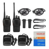 Radio Walkie Talkie Baofeng Bf-888s Boquitoqui Kit X2 Baofen