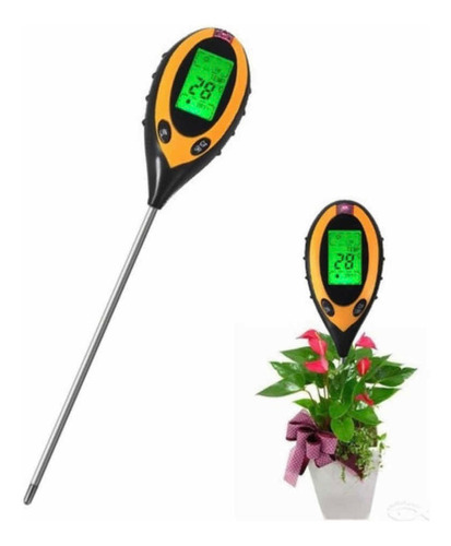 Sensor Medidor De Humedad, Ph Y Temperatura Plantas Y Flores