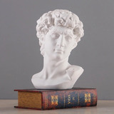 Cabeza De David Estatua Busto Griego Escultura De Resina