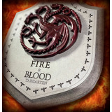 Cartel Cuadro Deco Fire & Blood Targaryen Game Of Thrones