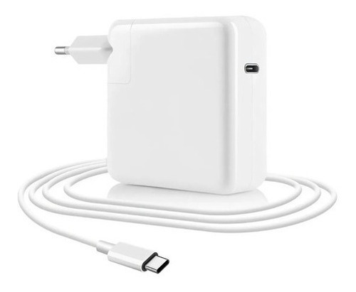 Cargador Compatible Macbook Pro Cable Usb C A Usb C 87w