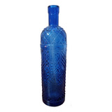 Botella Decorativa Azul.