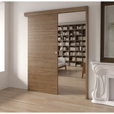 Puerta Corrediza Con Guía Y Cerradura Ideal Baño, Dormitorio