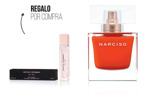 Narciso Rodriguez Narciso 90ml Edt + Travel Size De Regalo 