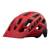 Capacete Para Bike Enduro Shimano Lazer Coyote Vermelho M