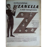 Moto Zanella / Publicidad Gráfica / Año 1961