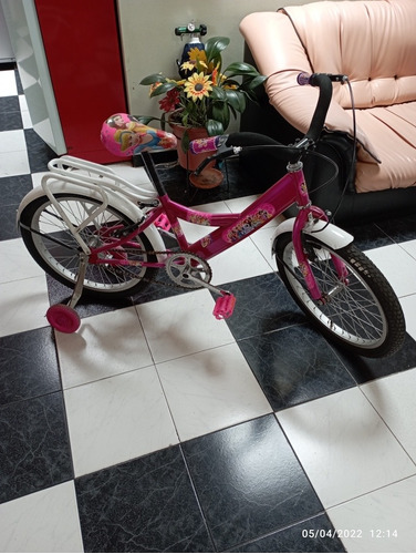 Bicicleta Playera Para Niña  Marca Roliz  Rin 20×2 