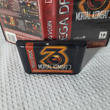 Jogo Mega Drive Mortal Kombat 3 Original Caixa