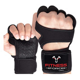 Fitness Force Ventilated Gym Gloves For Men With Built-in Wr