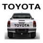 Emblema Letras Toyota Cromadas Para Hilux Bal Autoadhesivas