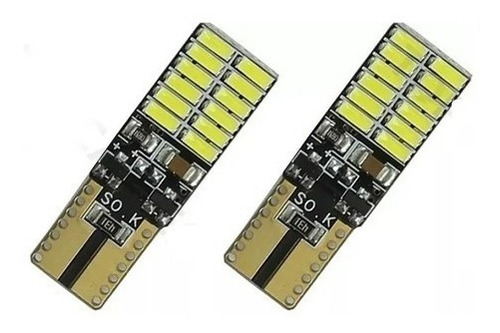 T10 24 Led Para Bora Vento Fox Por Par