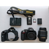  Nikon D5100 + Funda Y Lente 18-55 Mm, Solo 3898 Disparos
