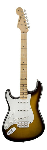 Guitarra Eléctrica Para Zurdo Fender American Vintage '56 Stratocaster De Aliso/fresno 2-color Sunburst Laca Con Diapasón De Arce