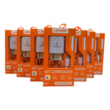 Kit 10 Carregadores Usb Tipo C Atacado Revenda Barato C/ Nf 