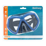 Gafas Para Snorkel Natacion Niños Color Azul Tiburon Buceo 