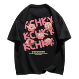 Camiseta Con Estampado Creativo Kirby Graffiti Funny Fashion