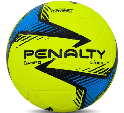 Bola De Futebol De Campo Penalty Lider N4 Xxiv Cor Amarelo Tamanho Único