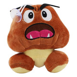 Peluche Goomba Hongo Mario Bros Cafe Felpa