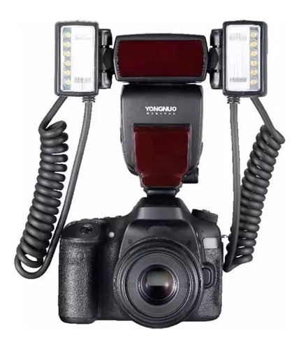 Flash Yongnuo Yn 24ex Ttl Macro Twin - Flash/led Para Canon