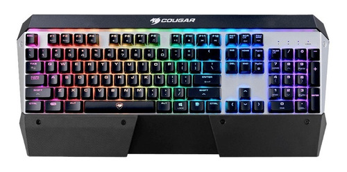 Teclado Gamer Cougar Attack X3, Rgb Mecánico Reposa-muñecas