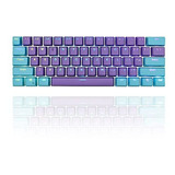 Whysp 60 Púrpura Keycaps Para Un 60 Por Ciento De Tecl...