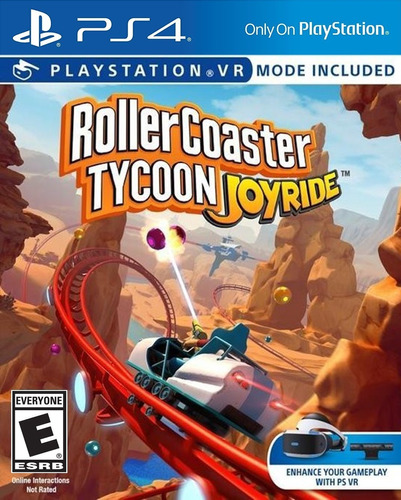 Roller Coaster Tycoon Joyride Vr - Ps4 Nuevo Y Sellado