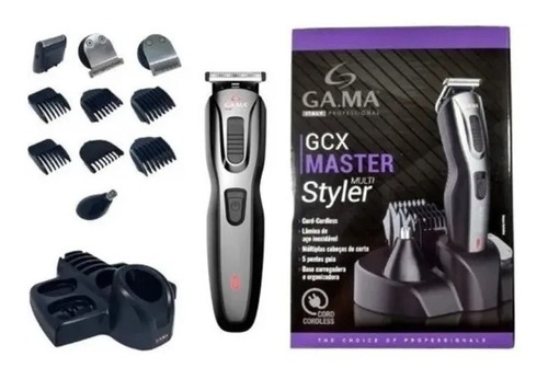 Afeitadora Y Cortadora De Pelo Gama Italy Gcx Master Styler