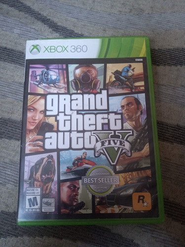 Jogo Gta 5 Xbox 360