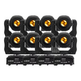 8 Moving Head Spot Led Osram 60w 8 Cores + 8 Desenhos Dmx Dj