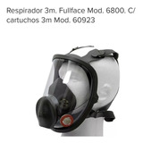 Respirador 3m. Fullface Mod 6800. Con Cartuchos 3m