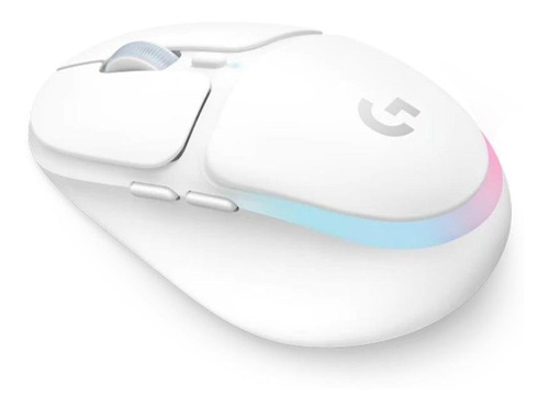 Mouse Gamer Sem Fio Logitech G705 Rgb Bluetooth Usb Branco