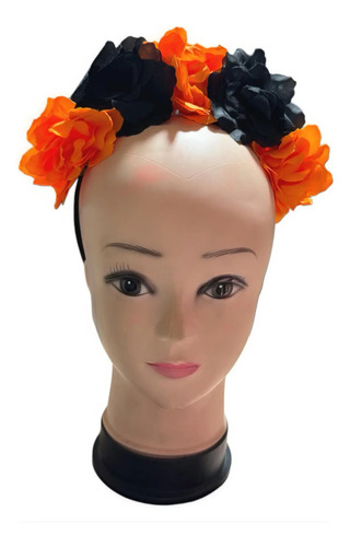 Diadema De Flores Para Catrina De Dia De Muertos Halloween
