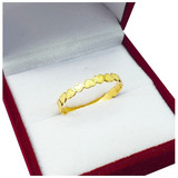 Anillo Oro 18 Ktes Corazones 1 Gr Regalo 15 Años Joyas A6c