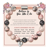 Btysun Pulseras De Cuentas Para Mujer Letra R Corazón Charm 