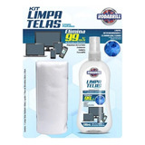 Kit Limpa Telas Rodabrill 100ml + Pano Microfibra