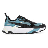 Zapatillas Puma Pl Trinity Hombre En Azul Y Negro