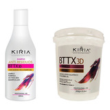 Botox Bttx 3d Advanced Kiria 250g Com Shampoo Antirresíduo