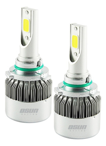 Jgo Focos Led 40w P/faros 9005 Luz Baja C6 Osun