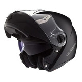 Casco Moto Ls2 Rebatible Doble Visor 370 Easy Negro Mate