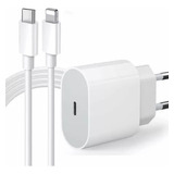 Cabo Fonte Compatível iPhone SE X Xr 11 12 13 14 Usb-c 20w