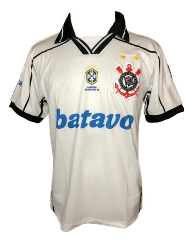 Camisa Retrô Corinthians Campeão Brasileiro 1999