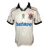 Camisa Retrô Corinthians Campeão Brasileiro 1999