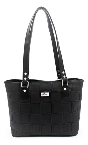 Bolso De Hombro Macoly 844 Lambani Negro