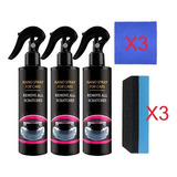 3 X 120 Ml Nano Spray De Xampu Para Reparo De Arranhões De