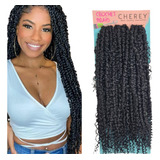 Boho Passion Cabelo Enrolado Twist Torcido Moderno Crochet